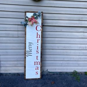 Two and one porch leaner plus door hanger